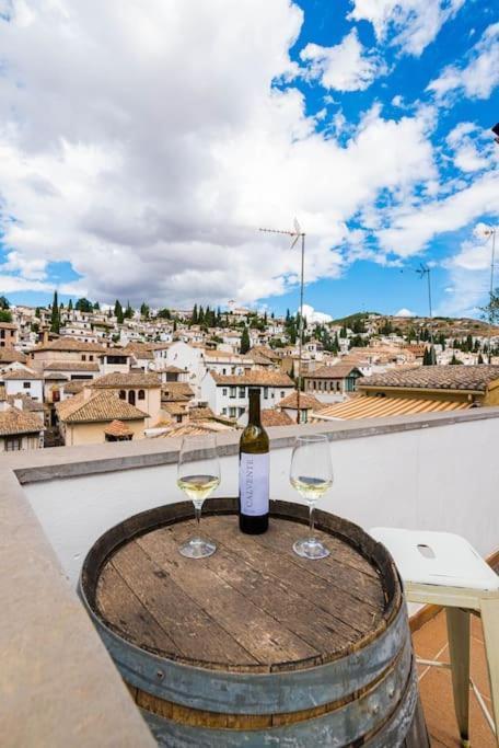 Cosy Loft With Amazing Terrace & Spectacular Views Apartment Granada Exterior photo